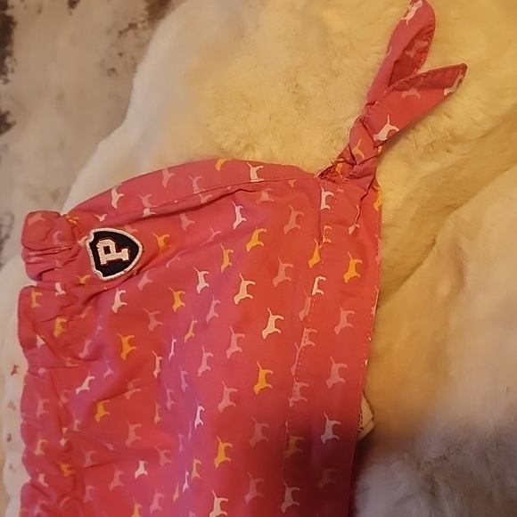 Pink Victoria's Secret Set. Ribbed tank top and Y2K lounge shorts. Both sizes: M - Picture 9 of 9